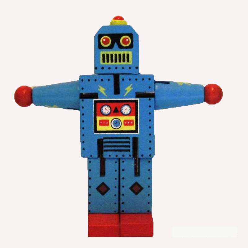 lego robot blue