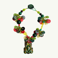 Lori Kirsch Autumn Frog Clicker Necklace