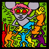 Keith Haring Artist of the 80s