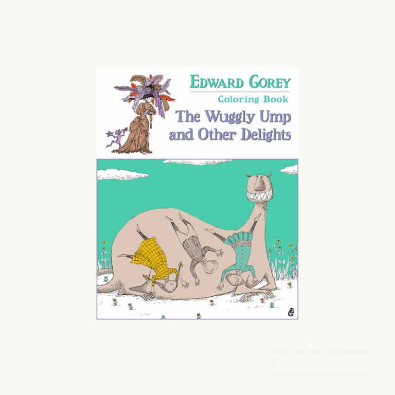 Edward Gorey Wuggly Ump Coloring Book Art Of Toys