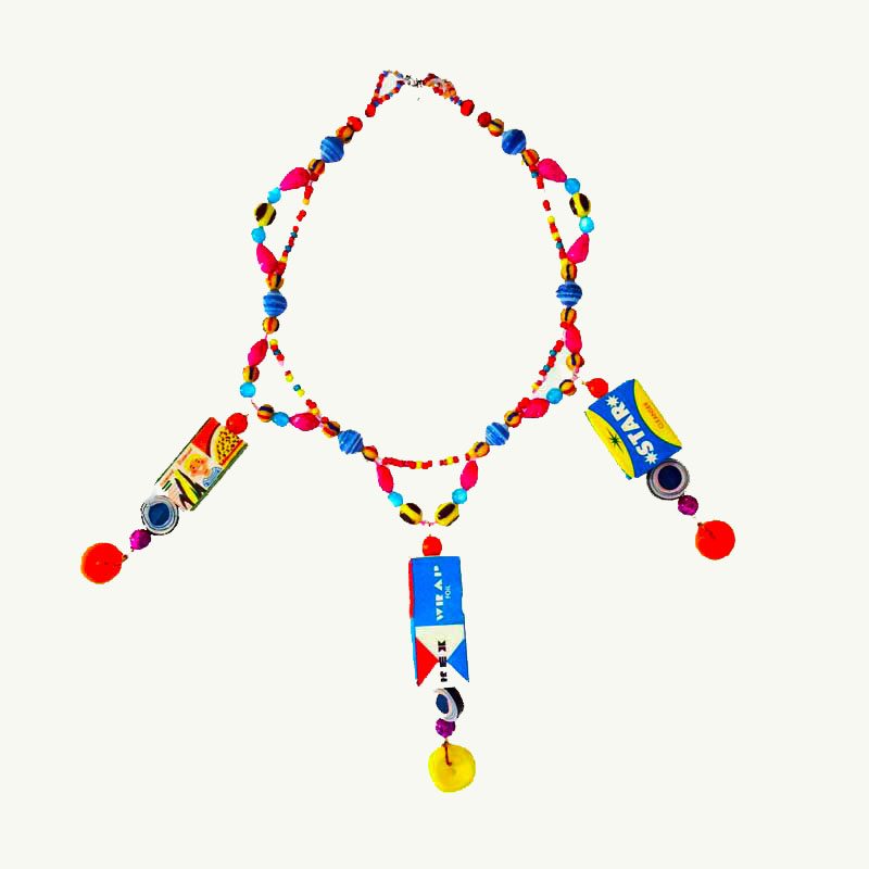 toy art necklace