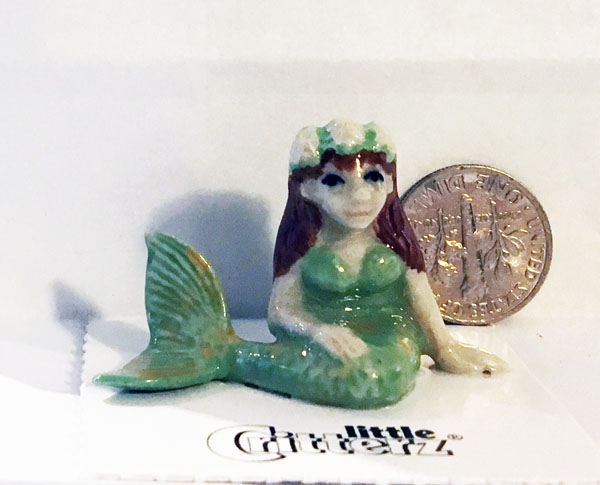 Emerald Mermaid Child Little Critterz