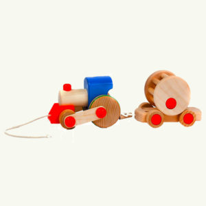 animal puzzle train orange tree toys