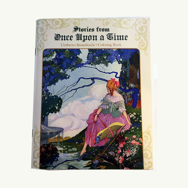 Once Upon A Time Pomegrante Coloring Book - Art Of Toys