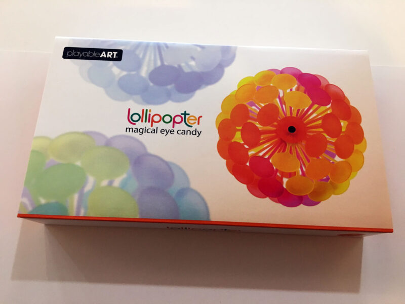 Lollipoter Mango inside box