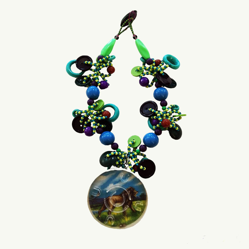 upcycle necklace by Lori Kirsch