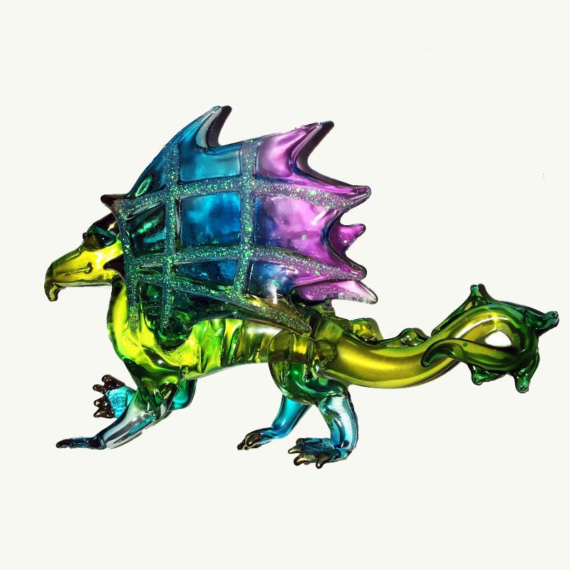 Dragon Glass Ornament