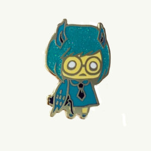 Owl Forest Friend Pin by Julie Okahara