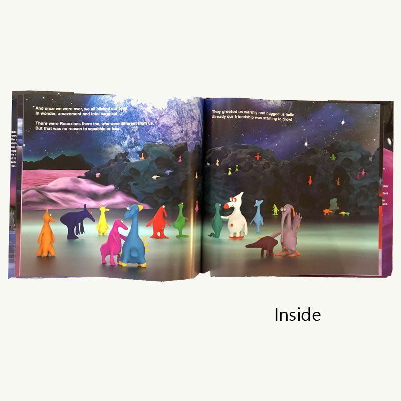 Inside look at Roooz Planet Book