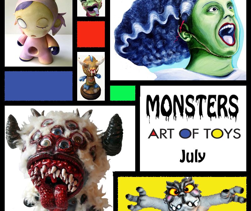 Monsters at ART OF TOYS