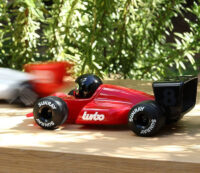 Red Turbo racer