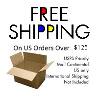 Free shipping on US Orders over $125