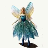 Skyler Blue Fairy Doll Ornament