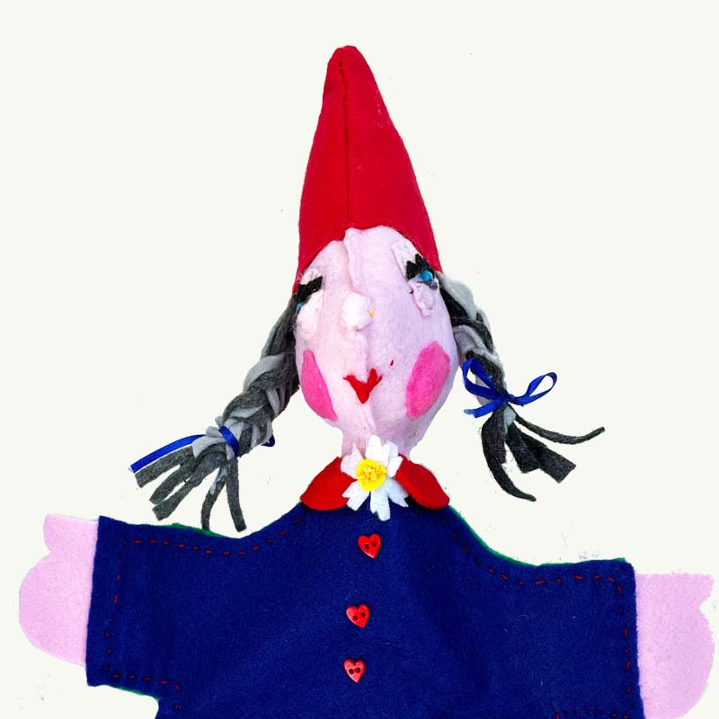 hand puppet gnome