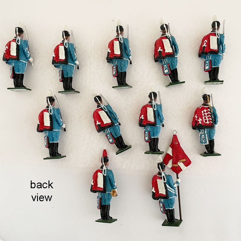 Metal Hussar Toy Soldiers