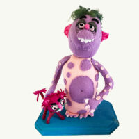 sOFT SCULPT MONSTER Two Faced Tom