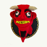 monster soft sculp mixed media by Terri Rehg